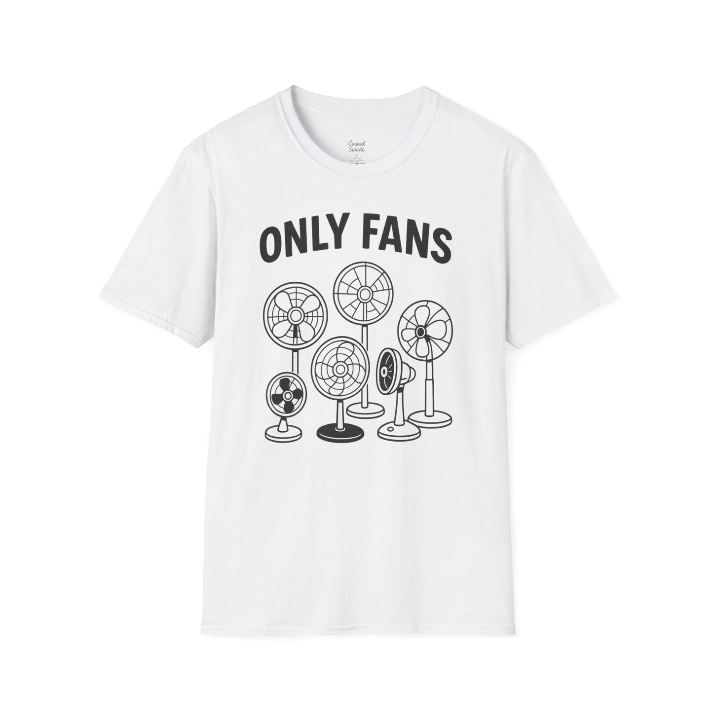 Only Fans Graphic T-shirt - Rolig unisex-t-shirt, vardagskläder, skämtpresent, födelsedagspresent, sommaroutfit