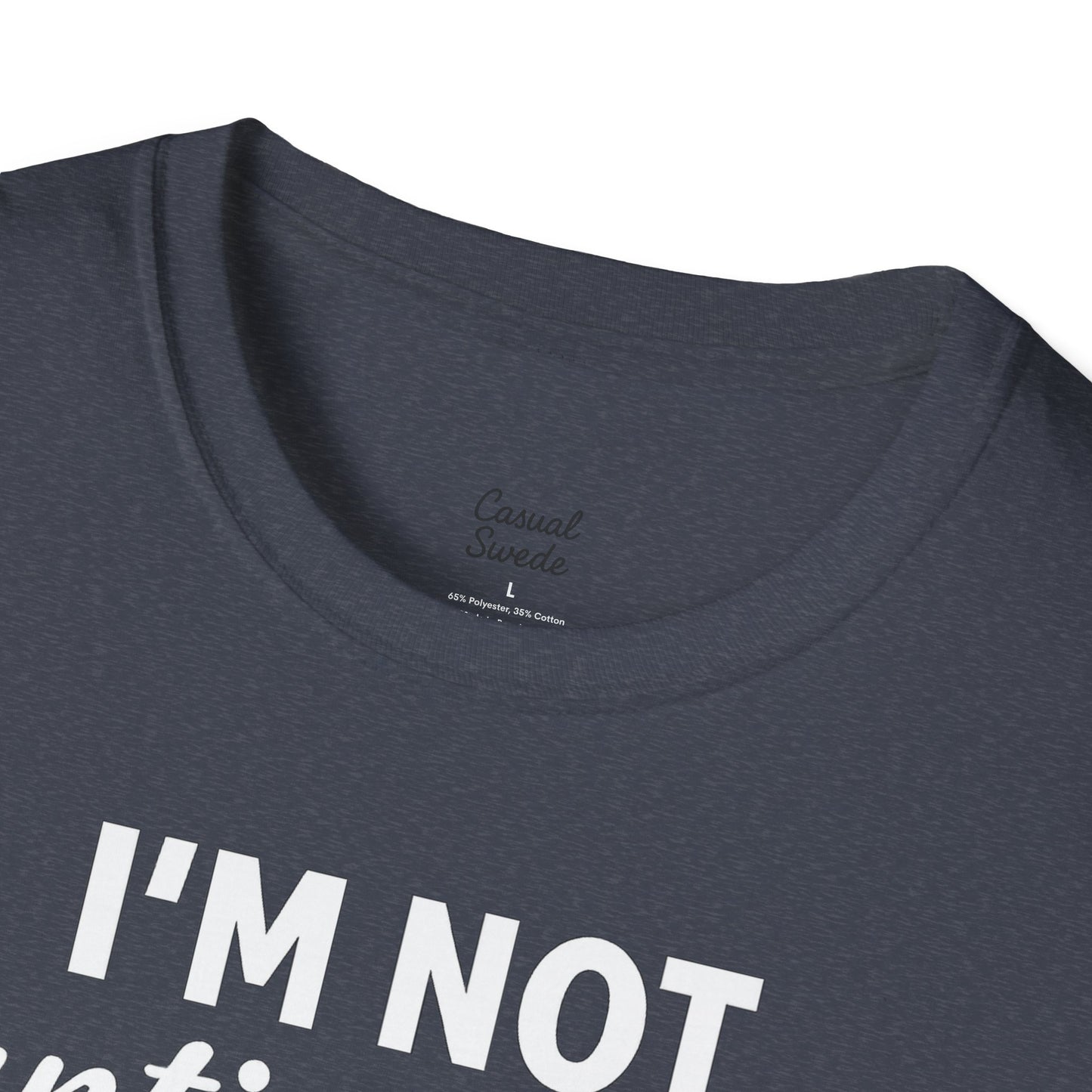 Jag är inte antisocial t-shirt, selektiv social rolig t-shirt, unisex mjukisskjorta, födelsedagspresent, avslappnad outfit, urban stil