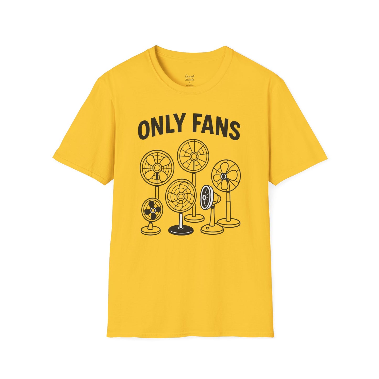 Only Fans Graphic T-shirt - Rolig unisex-t-shirt, vardagskläder, skämtpresent, födelsedagspresent, sommaroutfit