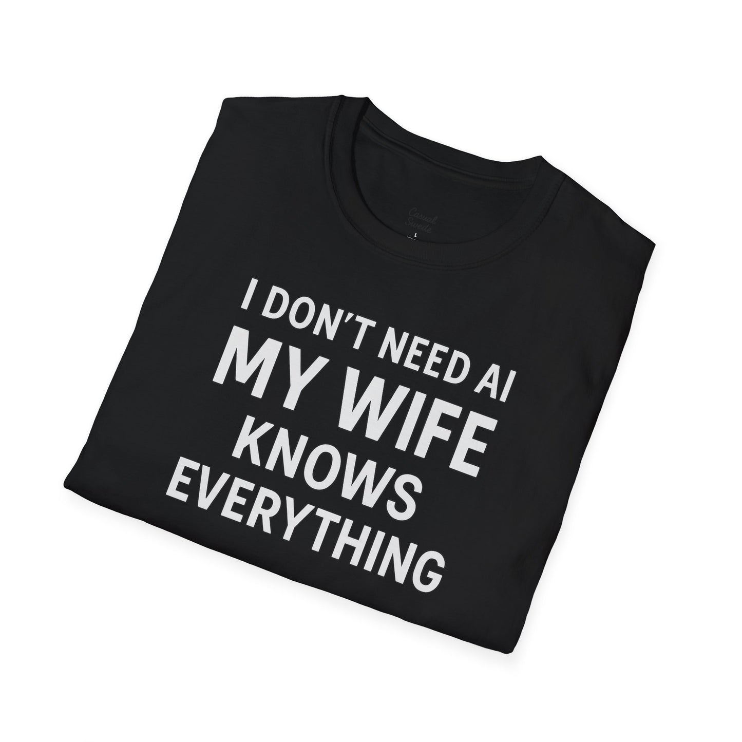 Humoristisk frucitat-t-shirt, rolig present, unisex-t-shirt, fritidskläder, årsdagar, födelsedagar, AI-humortröja
