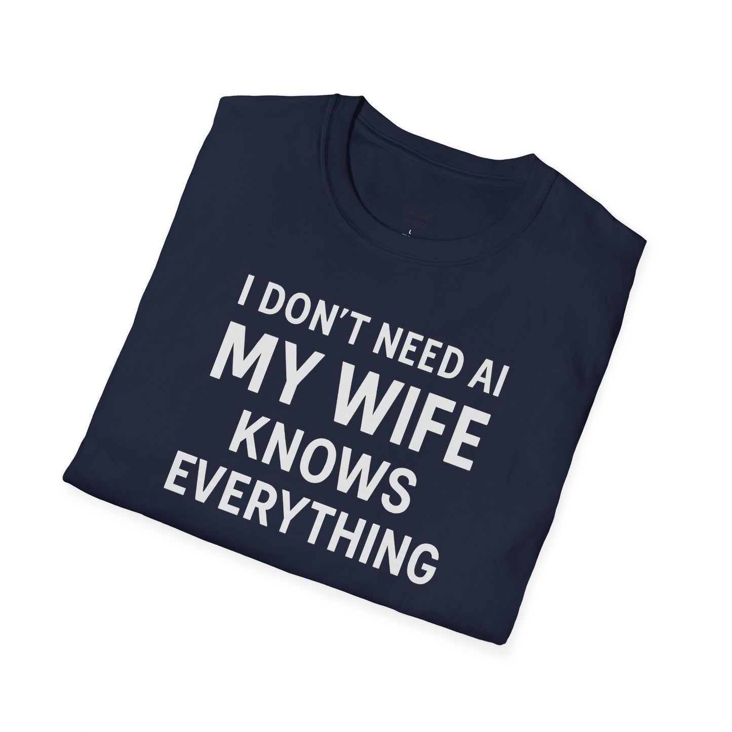 Humoristisk frucitat-t-shirt, rolig present, unisex-t-shirt, fritidskläder, årsdagar, födelsedagar, AI-humortröja