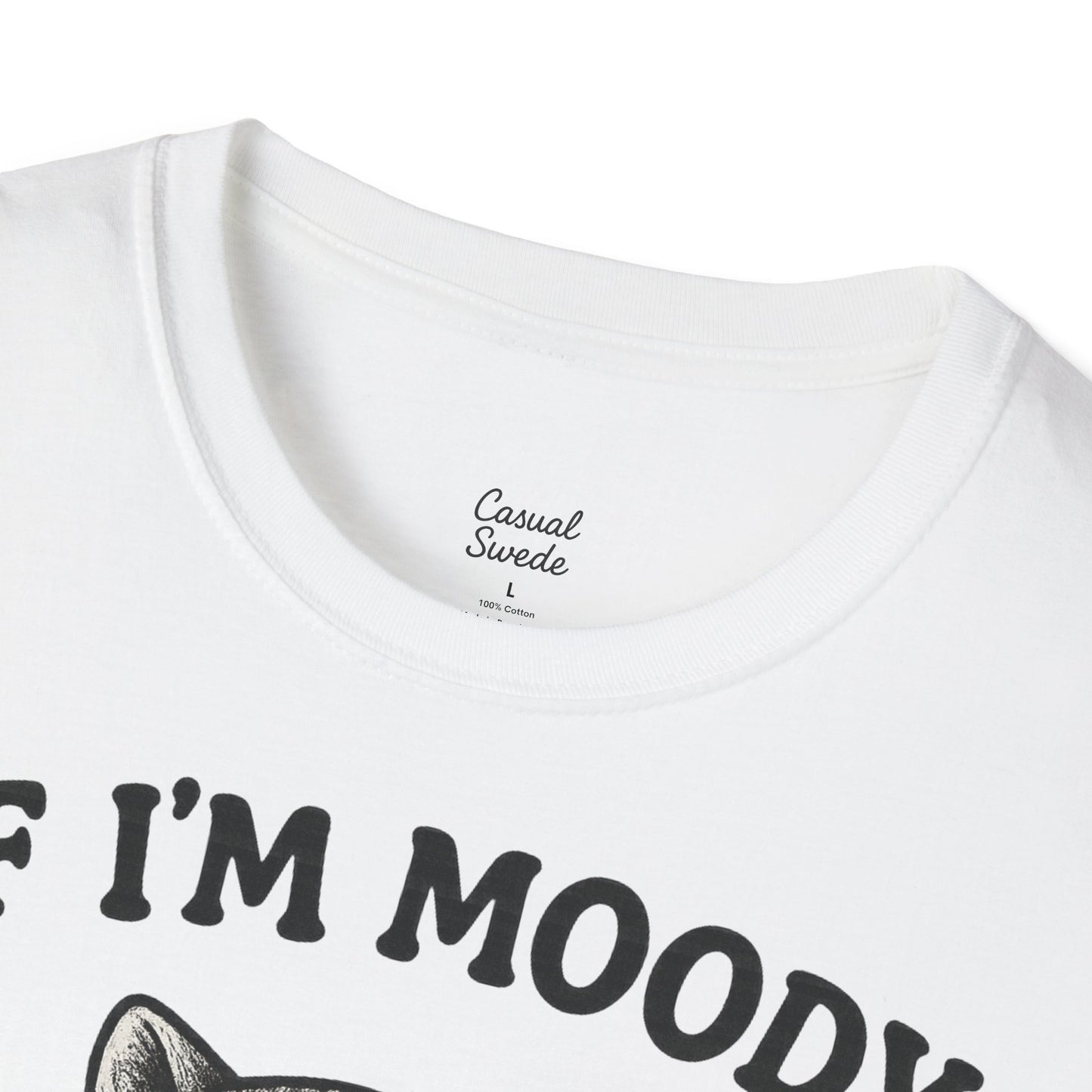Unisex tvättbjörnshumör-T-shirt - Om jag är humörig, ge mig en matig t-shirt, söt djurtröja, present till djurälskare, rolig vardagskläder, perfekt för födelsedagar