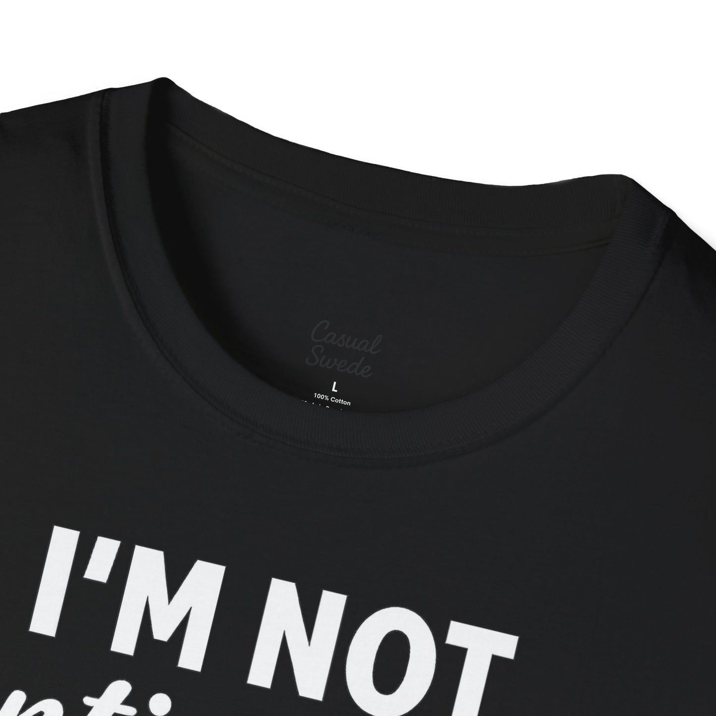 Jag är inte antisocial t-shirt, selektiv social rolig t-shirt, unisex mjukisskjorta, födelsedagspresent, avslappnad outfit, urban stil