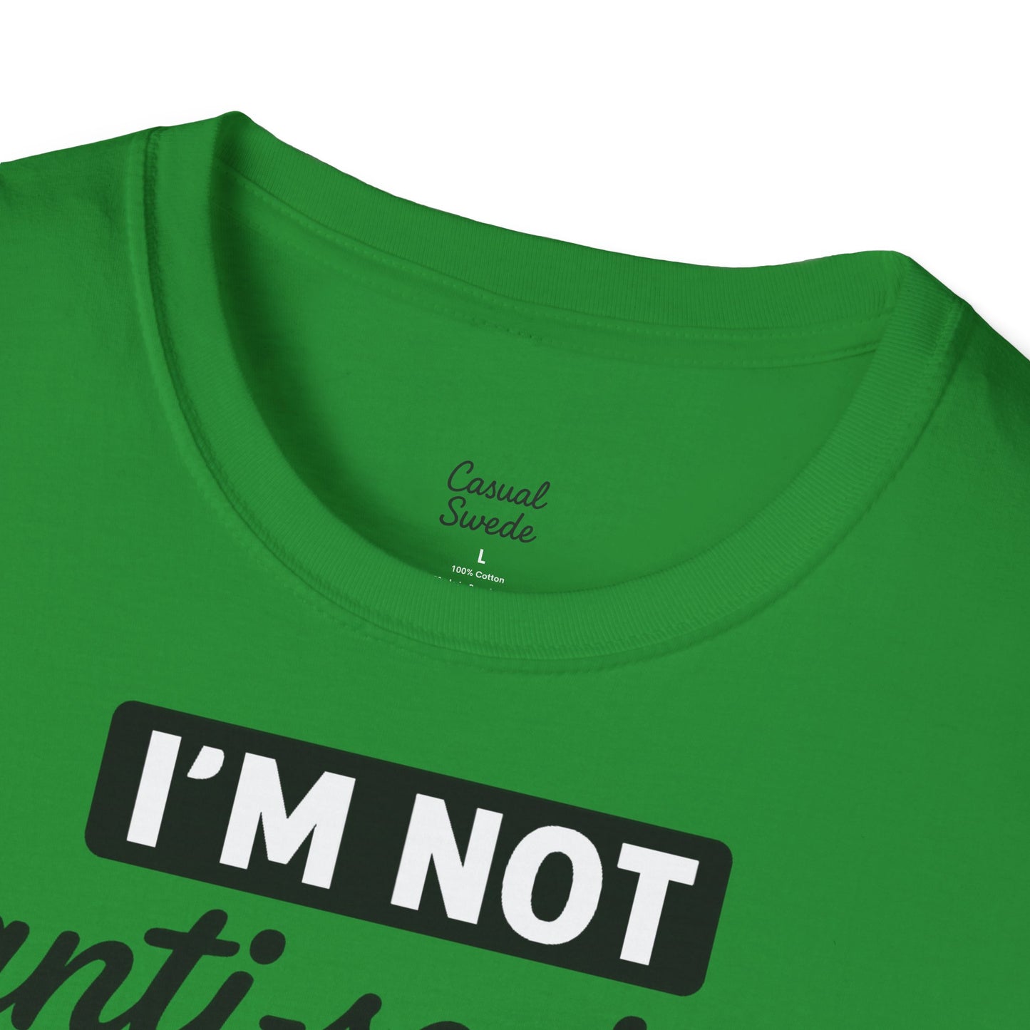 Jag är inte antisocial t-shirt, selektiv social rolig t-shirt, unisex mjukisskjorta, födelsedagspresent, avslappnad outfit, urban stil