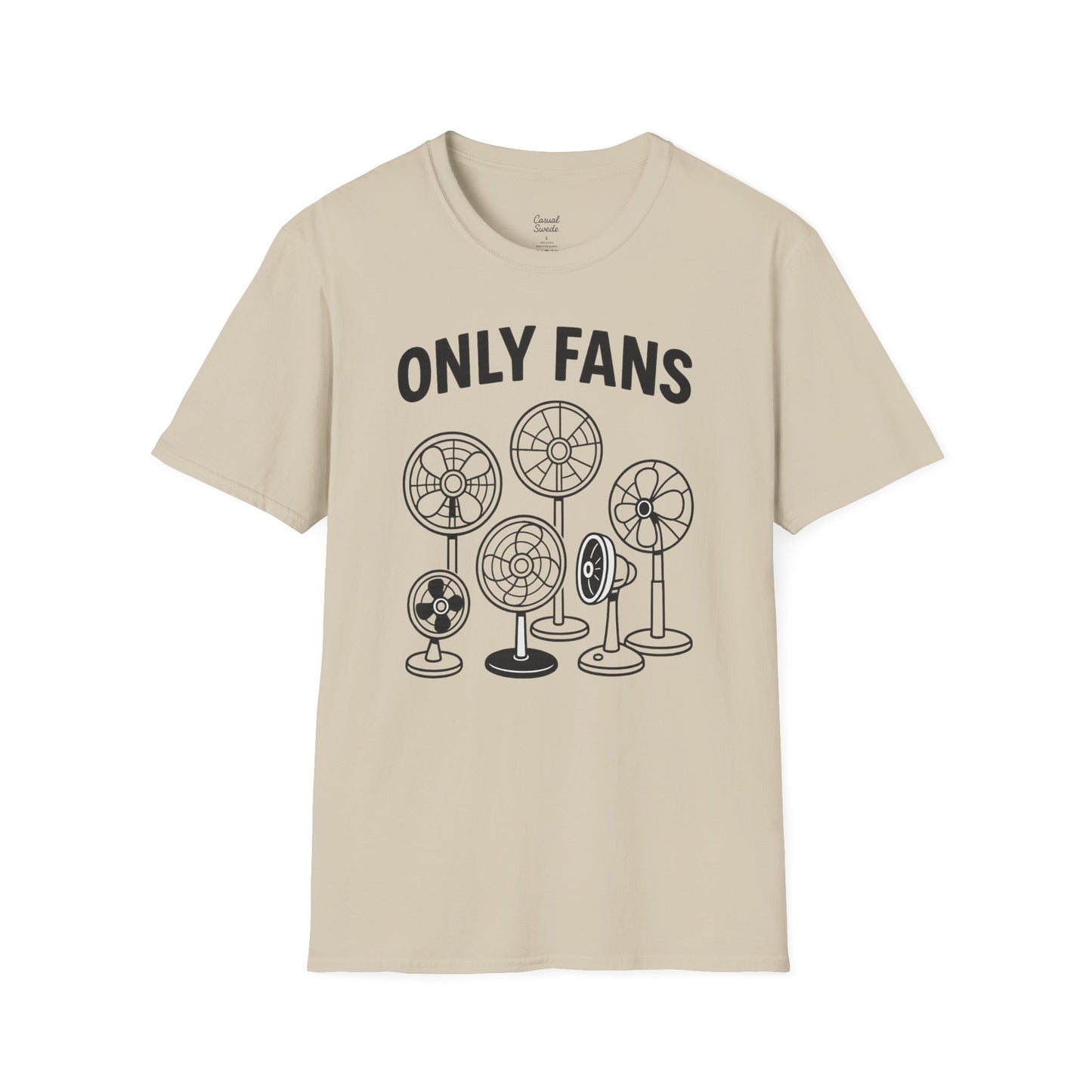 Only Fans Graphic T-shirt - Rolig unisex-t-shirt, vardagskläder, skämtpresent, födelsedagspresent, sommaroutfit