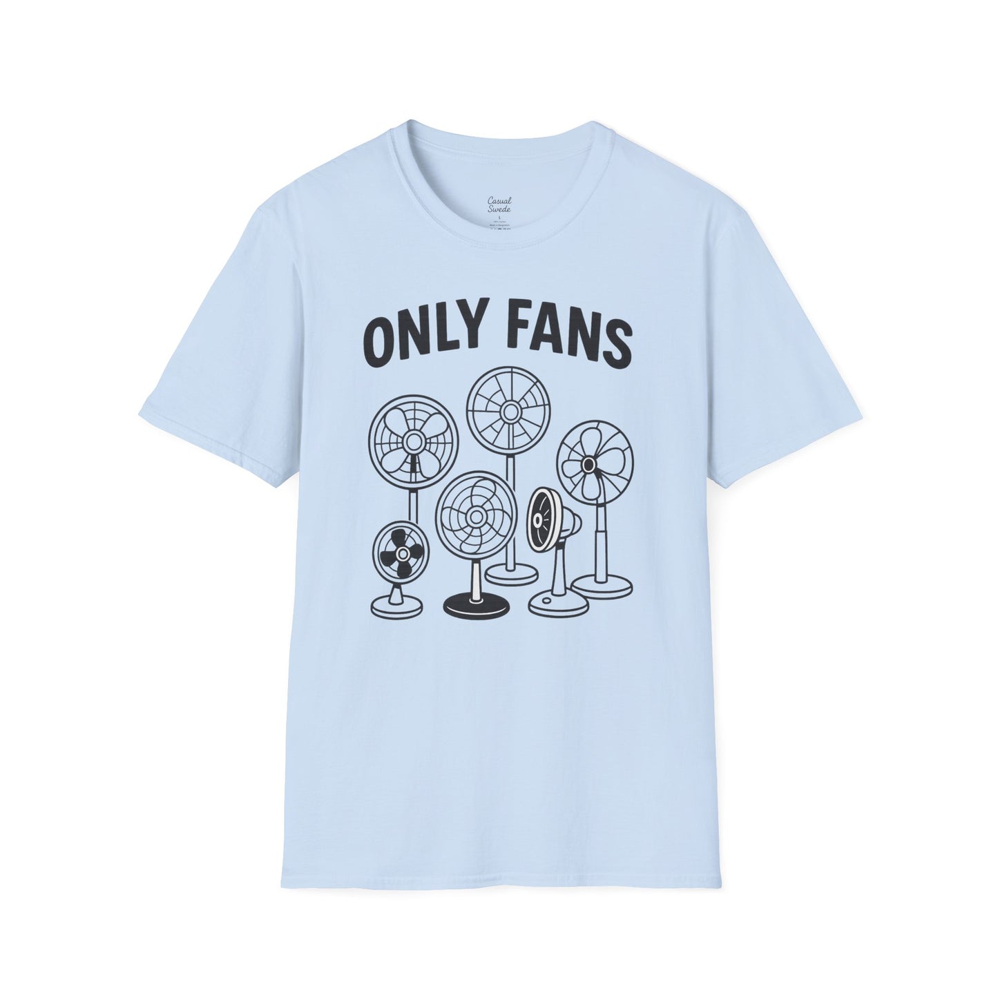 Only Fans Graphic T-shirt - Rolig unisex-t-shirt, vardagskläder, skämtpresent, födelsedagspresent, sommaroutfit
