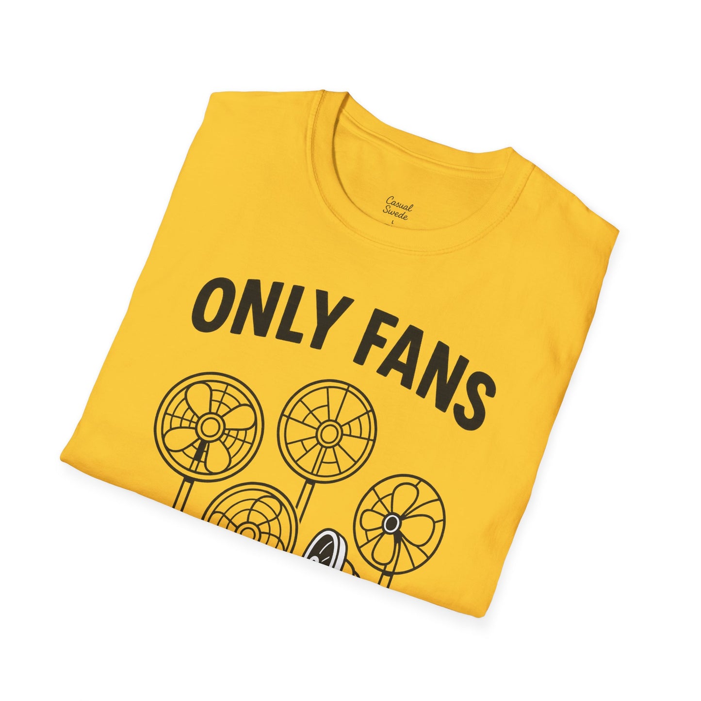 Only Fans Graphic T-shirt - Rolig unisex-t-shirt, vardagskläder, skämtpresent, födelsedagspresent, sommaroutfit