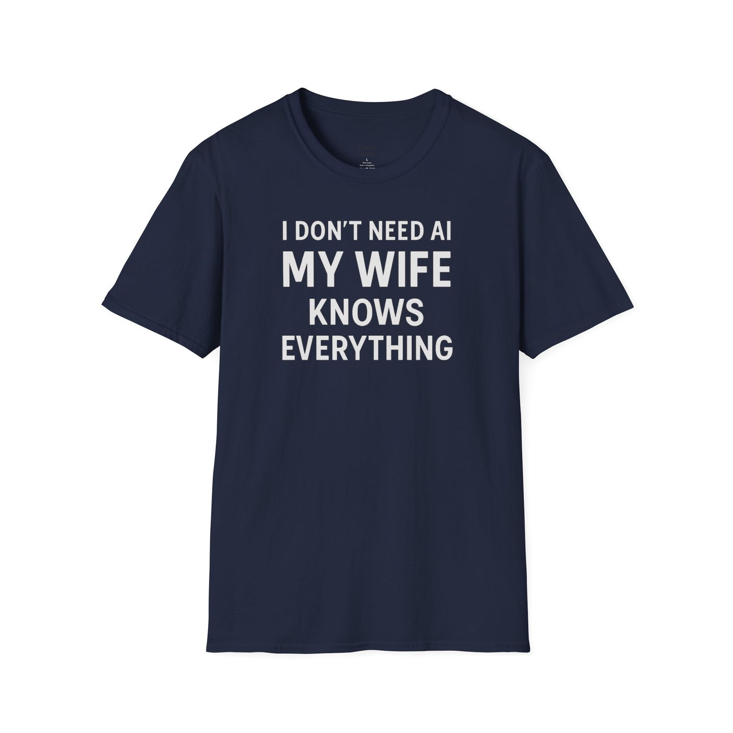 Humoristisk frucitat-t-shirt, rolig present, unisex-t-shirt, fritidskläder, årsdagar, födelsedagar, AI-humortröja