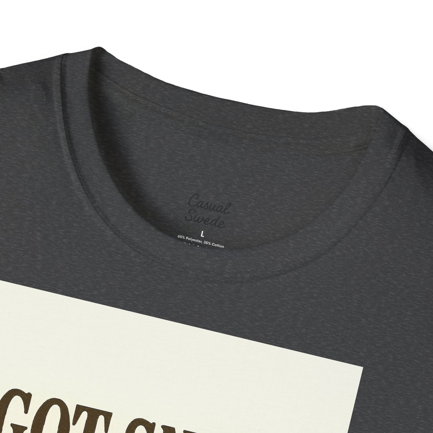 Har du snus? Rolig unisex mjuk t-shirt, vardagskläder, skämttröja, unik humortröja, bekväm vardagskläder