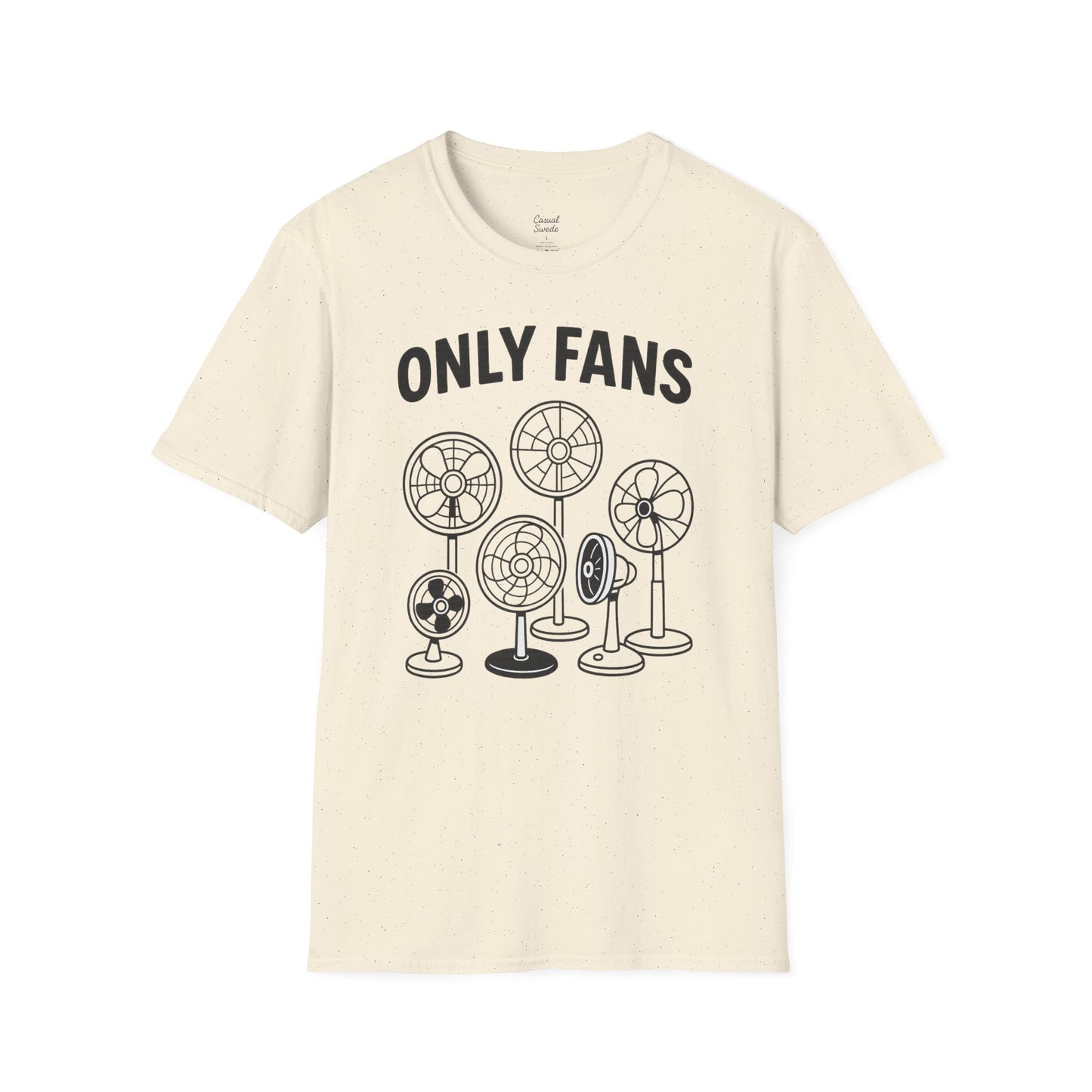 Only Fans Graphic T-shirt - Rolig unisex-t-shirt, vardagskläder, skämtpresent, födelsedagspresent, sommaroutfit