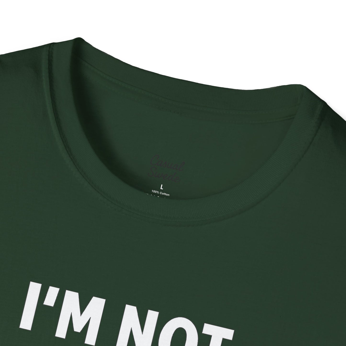 Jag är inte antisocial t-shirt, selektiv social rolig t-shirt, unisex mjukisskjorta, födelsedagspresent, avslappnad outfit, urban stil