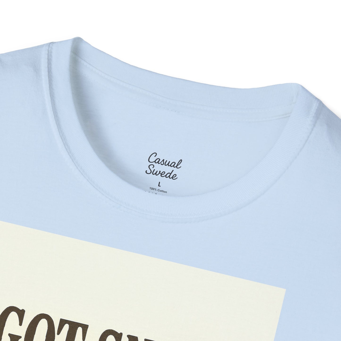 Har du snus? Rolig unisex mjuk t-shirt, vardagskläder, skämttröja, unik humortröja, bekväm vardagskläder