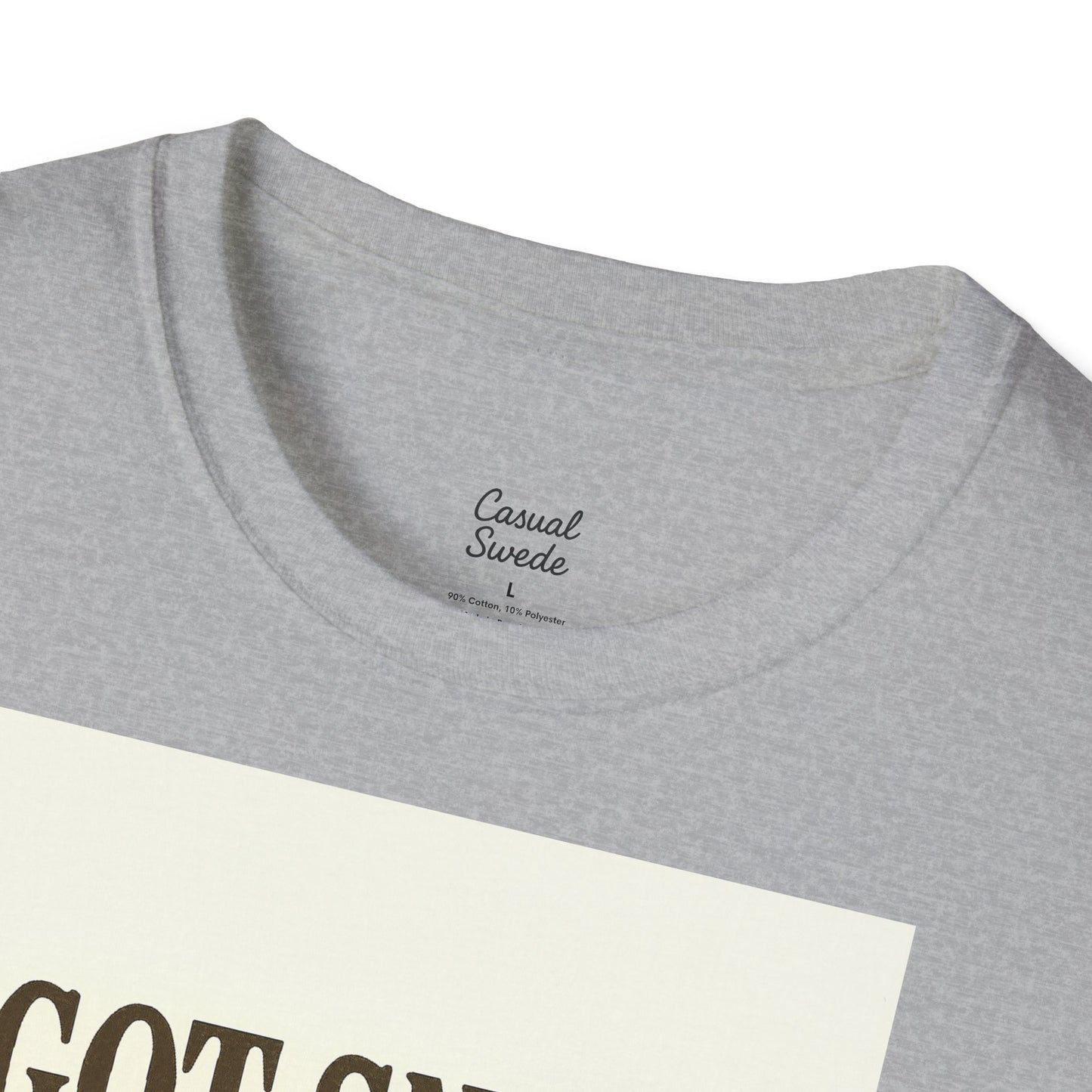 Har du snus? Rolig unisex mjuk t-shirt, vardagskläder, skämttröja, unik humortröja, bekväm vardagskläder