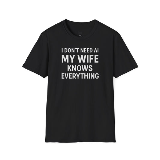 Humoristisk frucitat-t-shirt, rolig present, unisex-t-shirt, fritidskläder, årsdagar, födelsedagar, AI-humortröja